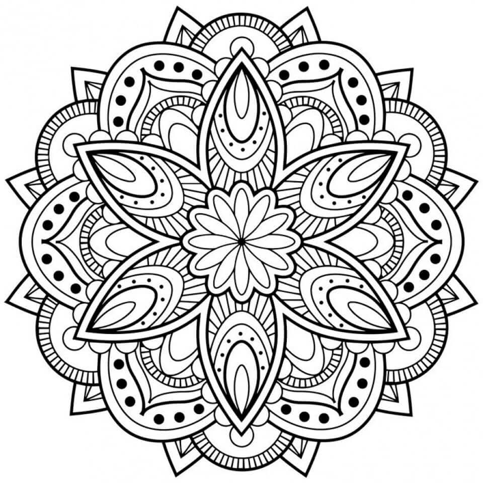 Mandalas Abstraits 81